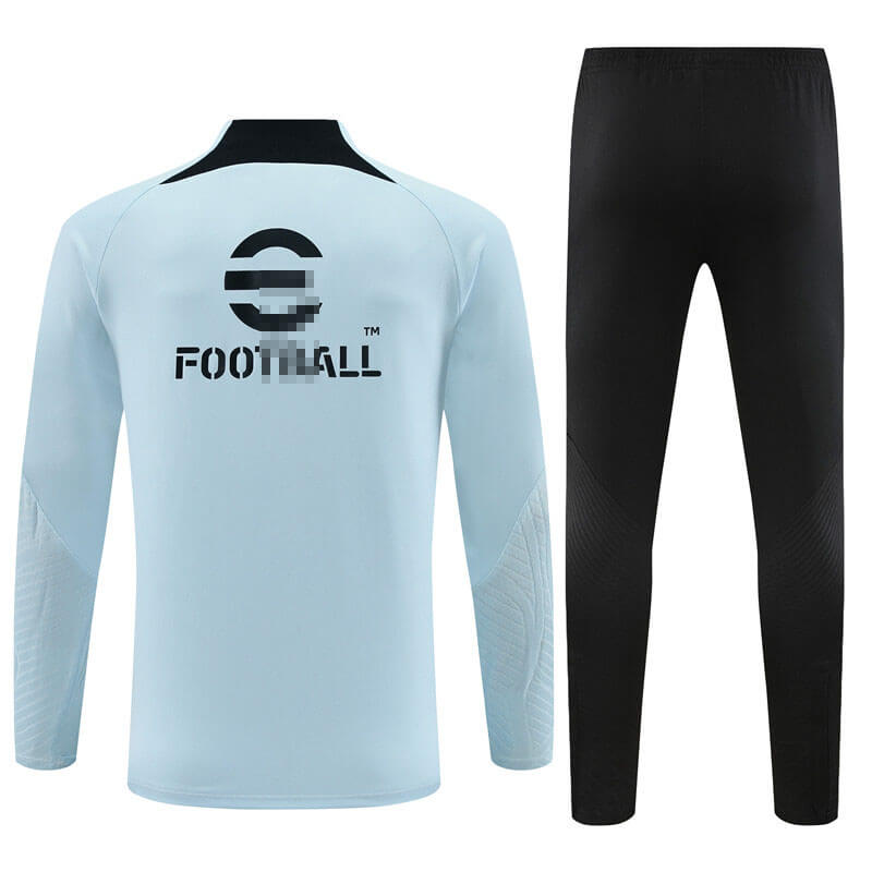 Sudadera Entrenamiento Inter De Milan 2023/2024 Niño Kit Gris Claro